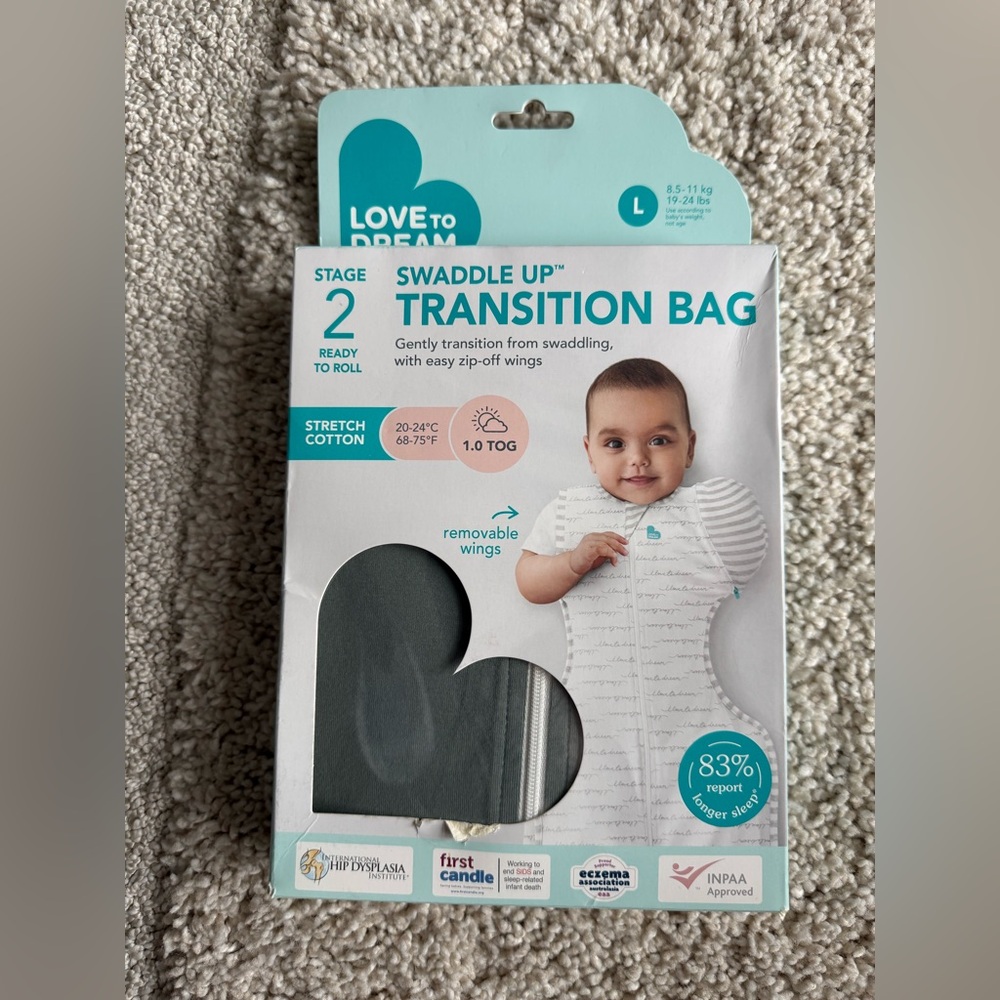 Love to Dream Transition Bag in Gray